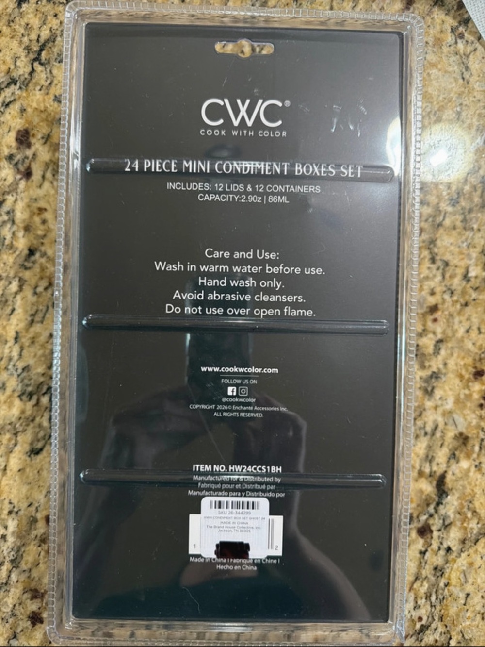 CWC Mini Ghost Condiment Boxes - Picture 3 of 3